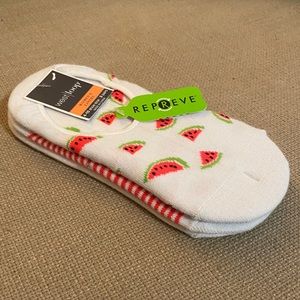 West Loop Watermelon No Show Liners (3 Pack)